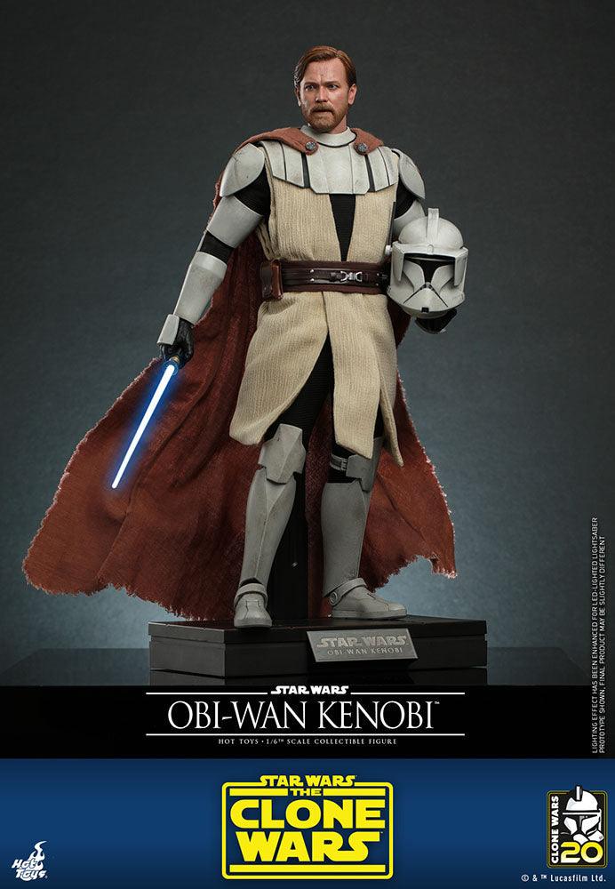 Star Wars The Clone Wars Actionfigur 1/6 Obi-Wan Kenobi 30 cm - Smalltinytoystore