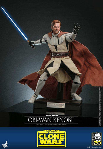 Star Wars The Clone Wars Actionfigur 1/6 Obi-Wan Kenobi 30 cm - Smalltinytoystore