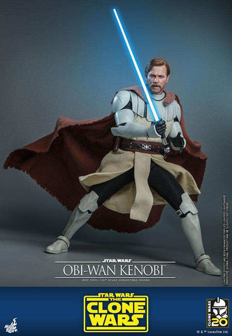 Star Wars The Clone Wars Actionfigur 1/6 Obi-Wan Kenobi 30 cm - Smalltinytoystore