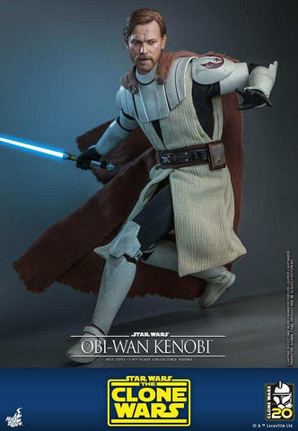 Star Wars The Clone Wars Actionfigur 1/6 Obi-Wan Kenobi 30 cm - Smalltinytoystore