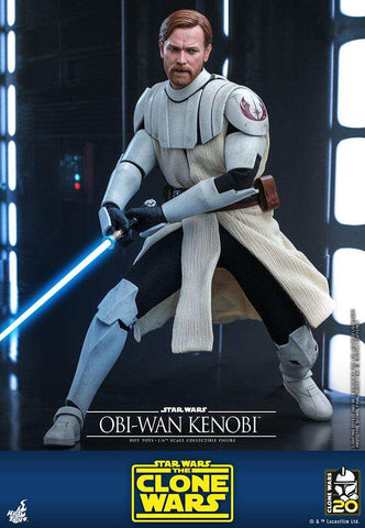 Star Wars The Clone Wars Actionfigur 1/6 Obi-Wan Kenobi 30 cm - Smalltinytoystore