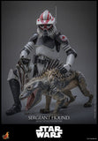 Star Wars: The Clone Wars Actionfigur 1/6 Sergeant Hound 30 cm - Smalltinytoystore