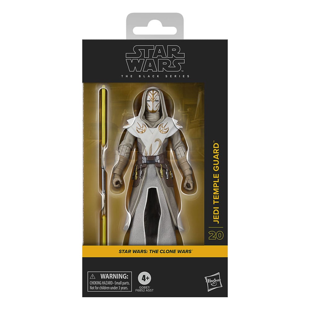Star Wars: The Clone Wars Black Series Actionfigur Jedi Temple Guard 15 cm - Smalltinytoystore