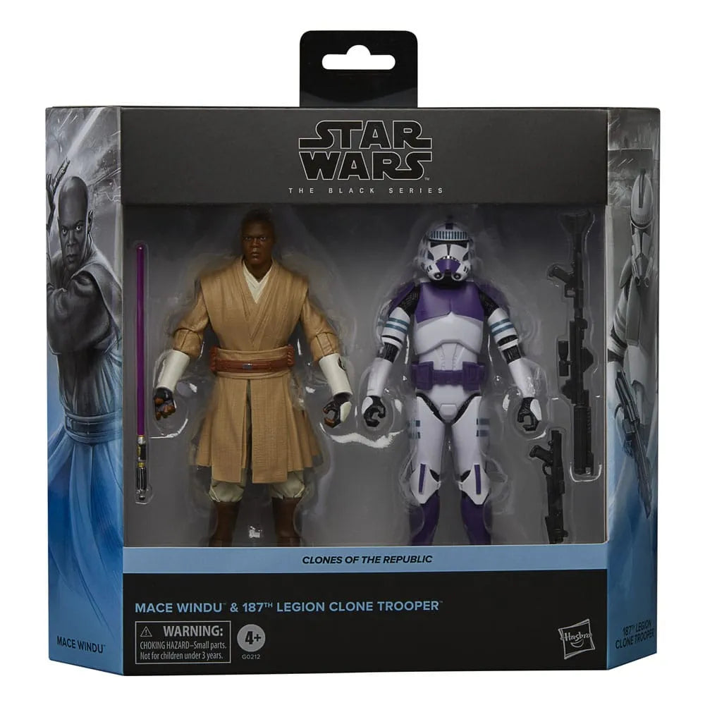 Star Wars: The Clone Wars Black Series Actionfiguren 2er-Pack Clones of the Republic 15 cm - Smalltinytoystore