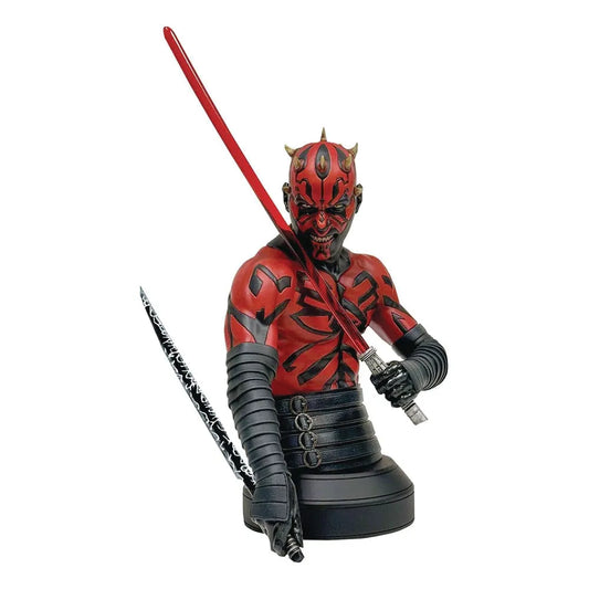 Star Wars: The Clone Wars Büste 1/6 Darth Maul (Shirtless) 15 cm - Smalltinytoystore