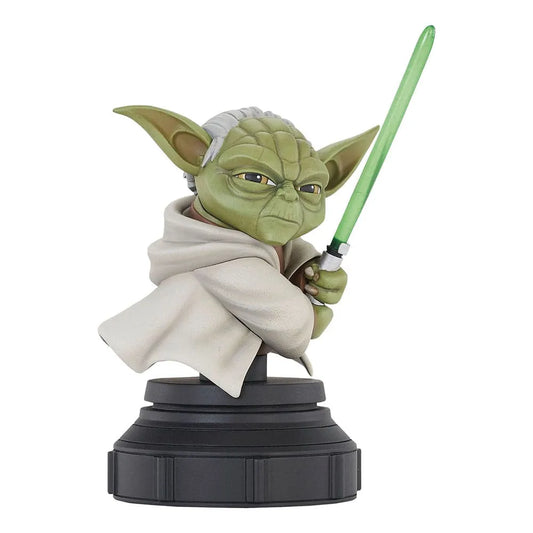 Star Wars The Clone Wars Büste 1/7 Yoda 13 cm - Smalltinytoystore