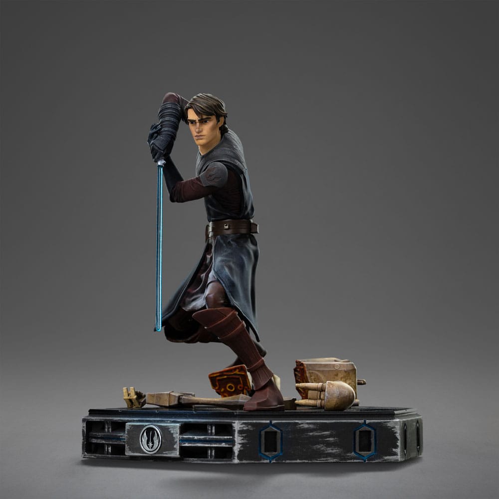 Star Wars: The Clone Wars Deluxe Art Scale Statue 1/10 Anakin Skywalker 19 cm - Smalltinytoystore