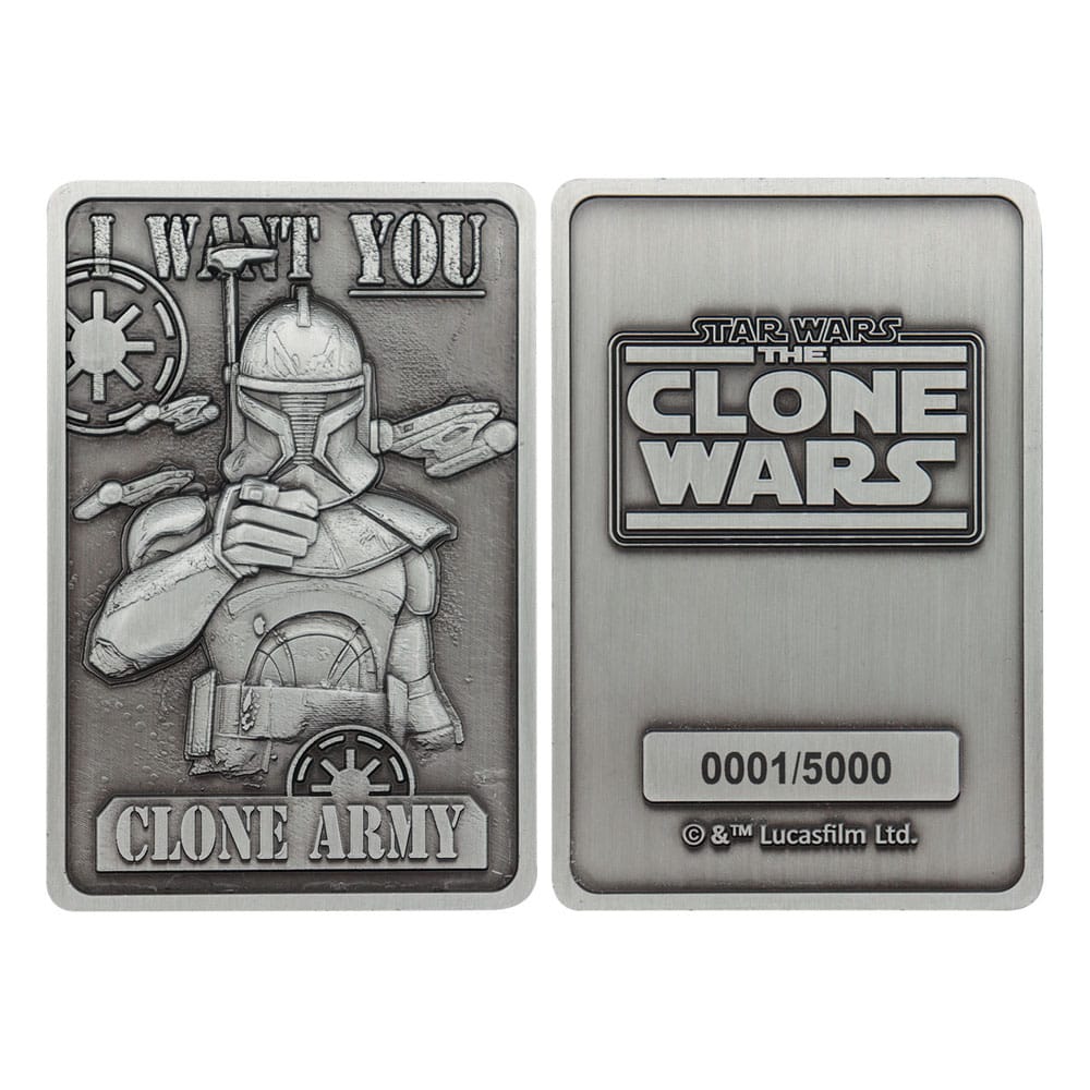 Star Wars: The Clone Wars Metallbarren Captain Rex Limited Edition - Smalltinytoystore