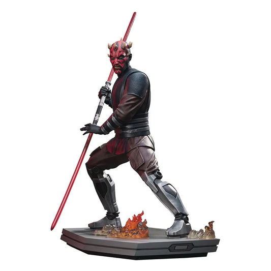 Star Wars: The Clone Wars Milestones Statue 1/6 Darth Maul Web Exclusive 30 cm - Smalltinytoystore