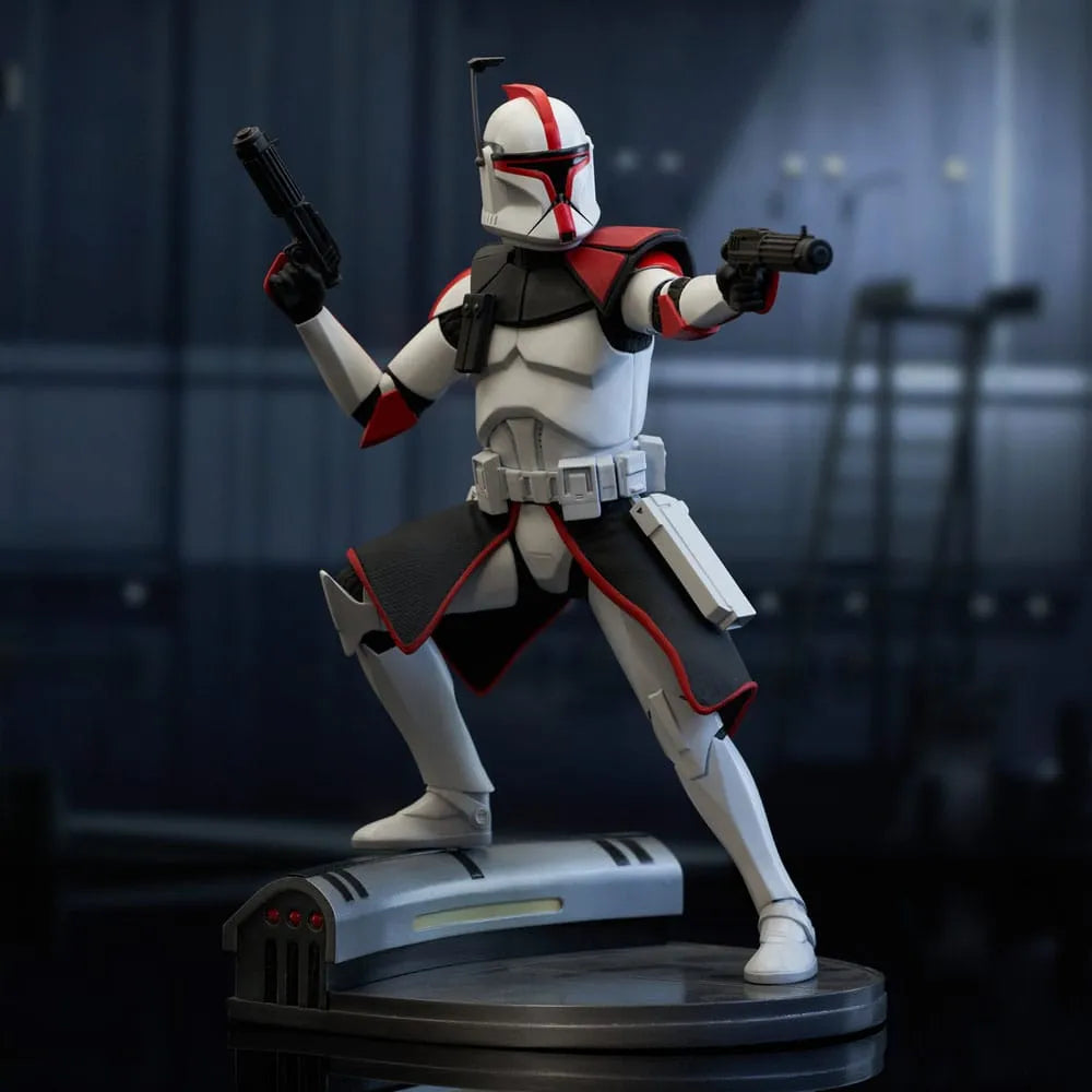 Star Wars: The Clone Wars Premier Collection Statue 1/7 Captain Fordo 28 cm - Smalltinytoystore