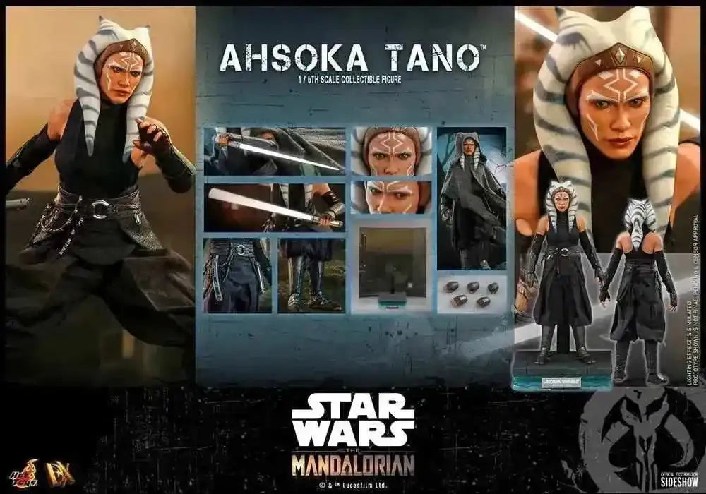 Star Wars The Mandalorian 1/6 Ahsoka Tano 29 cm HOT TOYS - Smalltinytoystore