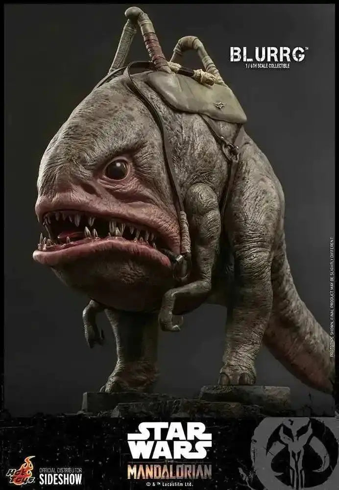 Star Wars The Mandalorian 1/6 Blurrg 37 cm HOT TOYS - Smalltinytoystore
