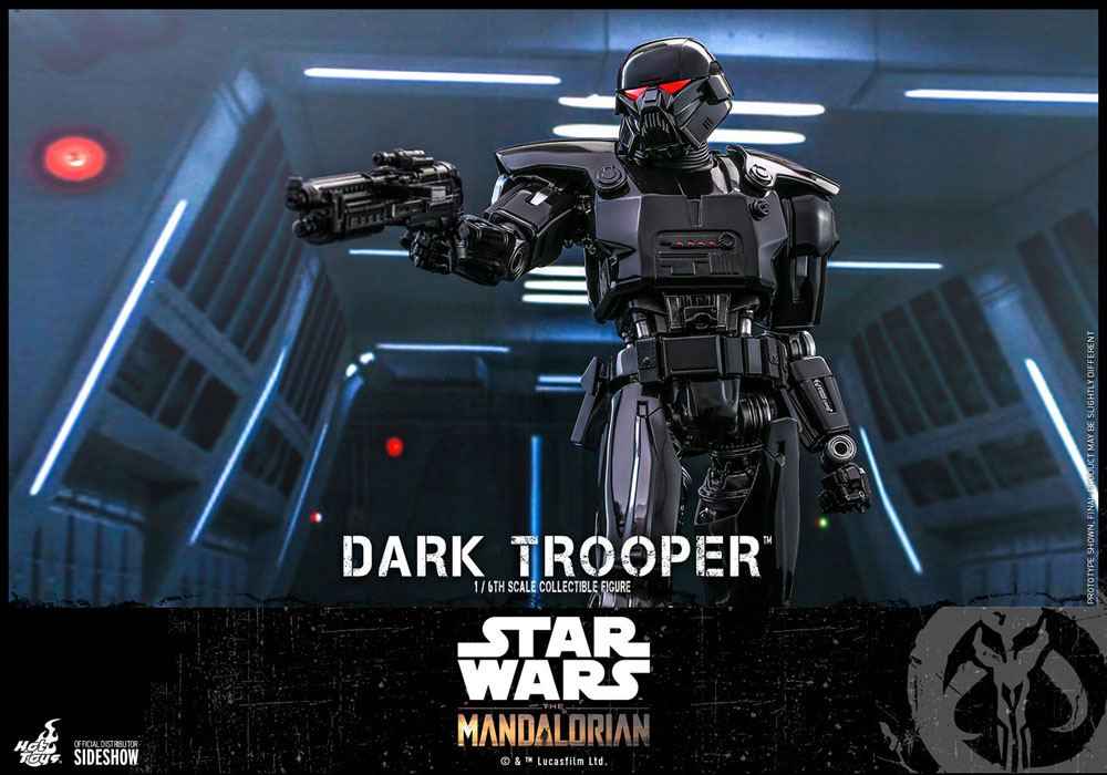 Star Wars The Mandalorian 1/6 Dark Trooper 32 cm - Smalltinytoystore