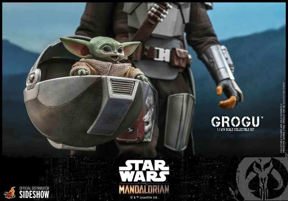 Star Wars The Mandalorian 1/6 Grogu HOT TOYS - Smalltinytoystore