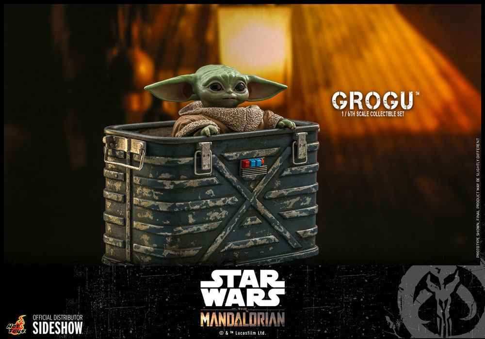 Star Wars The Mandalorian 1/6 Grogu HOT TOYS - Smalltinytoystore