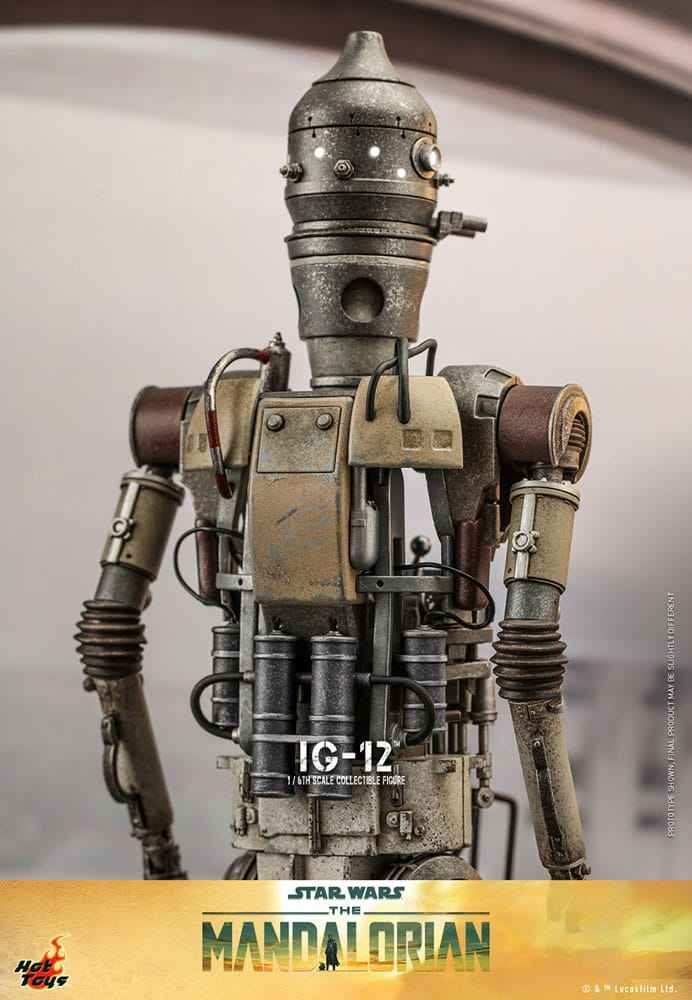 Star Wars The Mandalorian 1/6 IG-12 36 cm - Smalltinytoystore