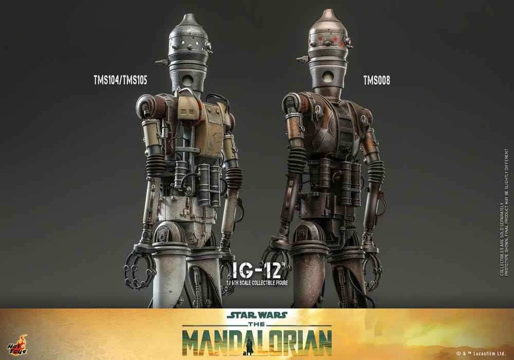 Star Wars The Mandalorian 1/6 IG-12 36 cm - Smalltinytoystore