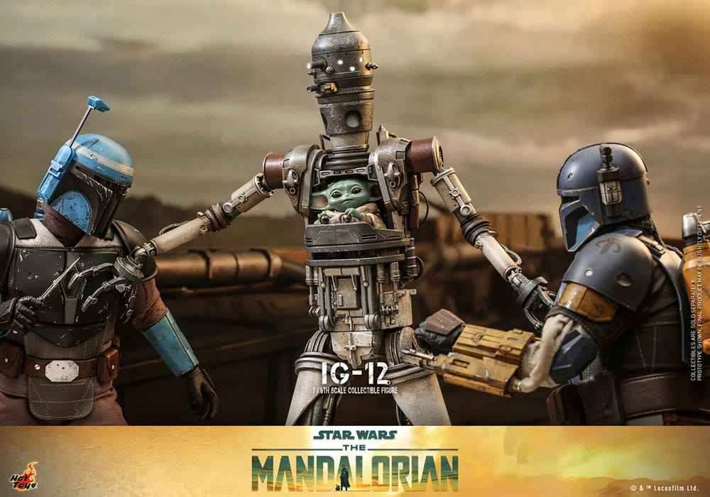 Star Wars The Mandalorian 1/6 IG-12 36 cm - Smalltinytoystore