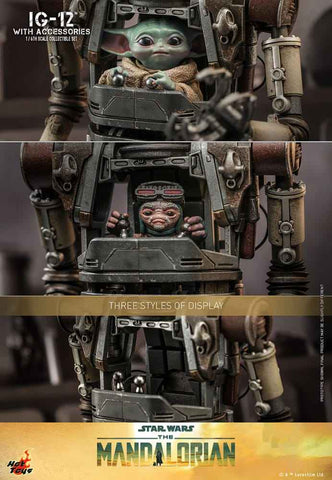 Star Wars The Mandalorian 1/6 IG-12 mit Zubehör 36 cm - Smalltinytoystore