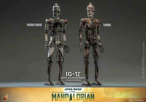 Star Wars The Mandalorian 1/6 IG-12 mit Zubehör 36 cm - Smalltinytoystore