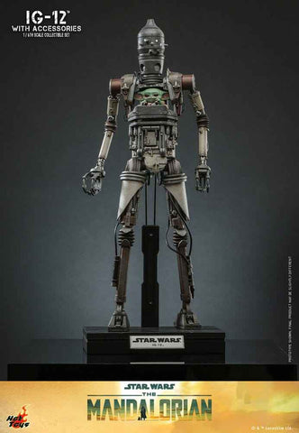 Star Wars The Mandalorian 1/6 IG-12 mit Zubehör 36 cm - Smalltinytoystore