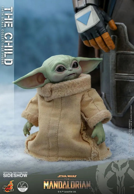 Star Wars The Mandalorian Actionfigur 1/4 The Child HOT TOYS - Smalltinytoystore