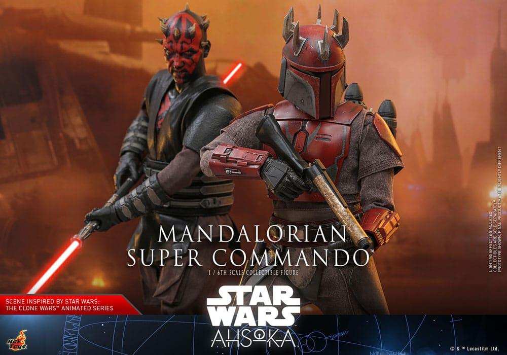 Star Wars The Mandalorian Actionfigur 1/6 Mandalorian Super Commando 31 cm - Smalltinytoystore