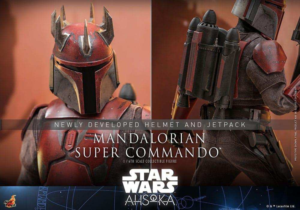 Star Wars The Mandalorian Actionfigur 1/6 Mandalorian Super Commando 31 cm - Smalltinytoystore