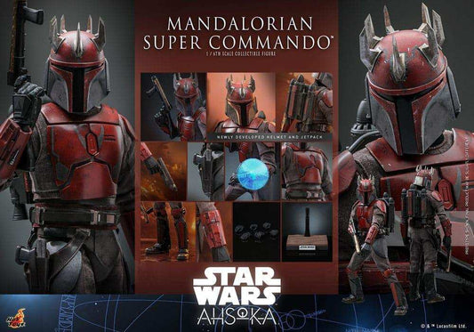 Star Wars The Mandalorian Actionfigur 1/6 Mandalorian Super Commando 31 cm - Smalltinytoystore