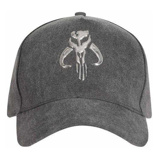 Star Wars The Mandalorian Baseball Cap Silver Crest - Smalltinytoystore