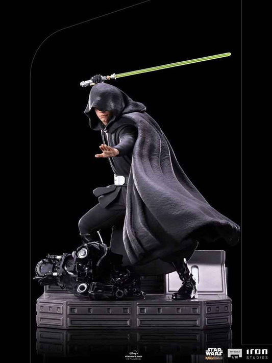 Star Wars The Mandalorian BDS Art Scale Statue 1/10 Luke Skywalker Combat Version 24 cm - Smalltinytoystore
