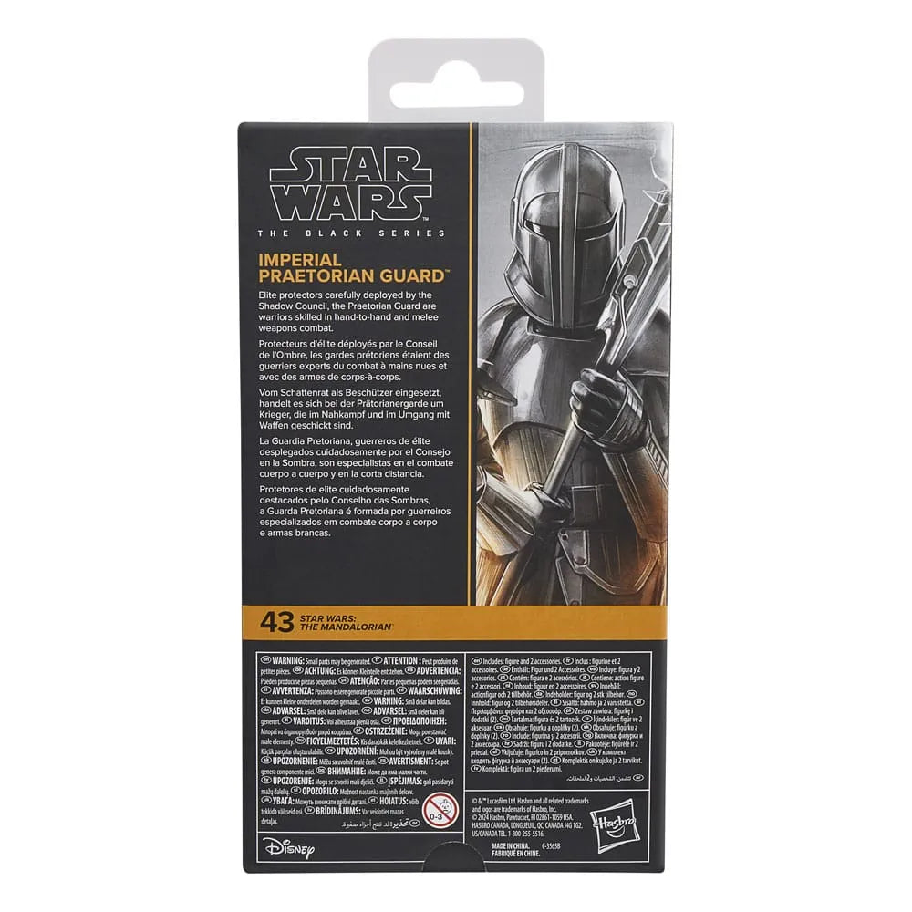 Star Wars: The Mandalorian Black Series Actionfigur Imperial Praetorian Guard 15 cm - Smalltinytoystore