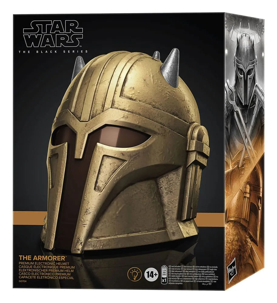 Star Wars: The Mandalorian Black Series Elektronischer Helm The Armorer - Smalltinytoystore