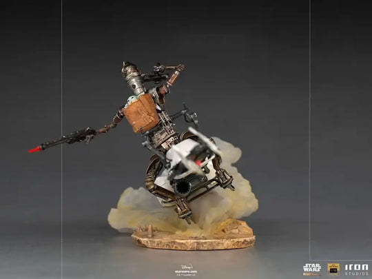 Star Wars The Mandalorian Deluxe Art Scale Statue 1/10 IG-11 & The Child 20 cm - Smalltinytoystore