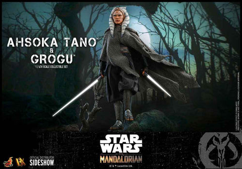 Star Wars The Mandalorian Doppelpack 1/6 Ahsoka Tano & Grogu 29 cm - Smalltinytoystore