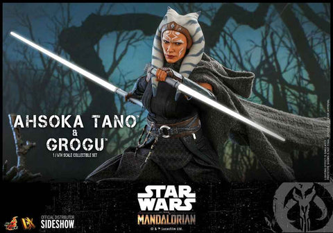 Star Wars The Mandalorian Doppelpack 1/6 Ahsoka Tano & Grogu 29 cm - Smalltinytoystore