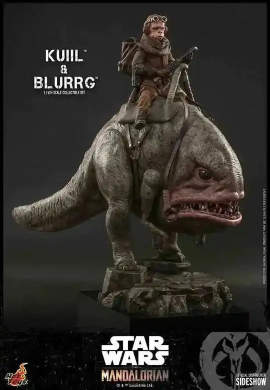 Star Wars The Mandalorian Doppelpack 1/6 Kuiil & Blurrg 37 cm HOT TOYS - Smalltinytoystore