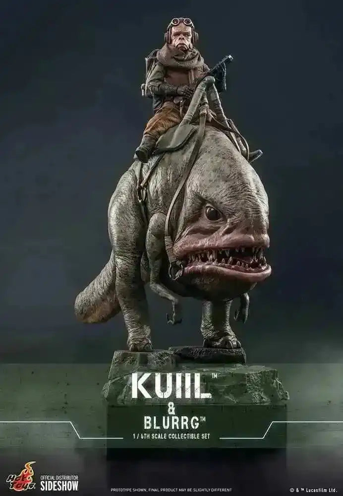 Star Wars The Mandalorian Doppelpack 1/6 Kuiil & Blurrg 37 cm HOT TOYS - Smalltinytoystore