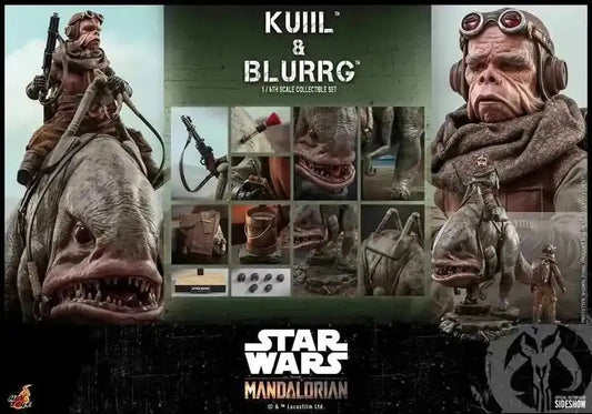 Star Wars The Mandalorian Doppelpack 1/6 Kuiil & Blurrg 37 cm HOT TOYS - Smalltinytoystore