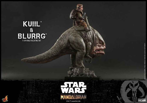 Star Wars The Mandalorian Doppelpack 1/6 Kuiil & Blurrg 37 cm - Smalltinytoystore