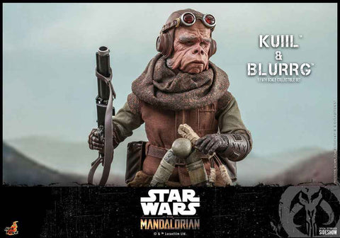 Star Wars The Mandalorian Doppelpack 1/6 Kuiil & Blurrg 37 cm - Smalltinytoystore