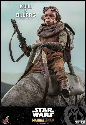 Star Wars The Mandalorian Doppelpack 1/6 Kuiil & Blurrg 37 cm - Smalltinytoystore