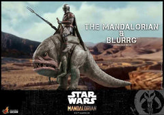 Star Wars The Mandalorian Doppelpack 1/6 The Mandalorian & Blurrg 37 cm - Smalltinytoystore