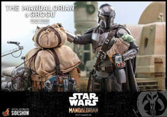 Star Wars The Mandalorian Doppelpack 1/6 The Mandalorian & Grogu Deluxe Version 30 cm - Smalltinytoystore