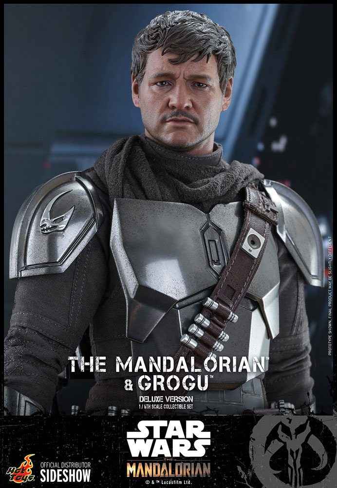 Star Wars The Mandalorian Doppelpack 1/6 The Mandalorian & Grogu Deluxe Version 30 cm - Smalltinytoystore