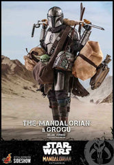 Star Wars The Mandalorian Doppelpack 1/6 The Mandalorian & Grogu Deluxe Version 30 cm - Smalltinytoystore