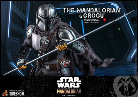 Star Wars The Mandalorian Doppelpack 1/6 The Mandalorian & Grogu Deluxe Version 30 cm - Smalltinytoystore