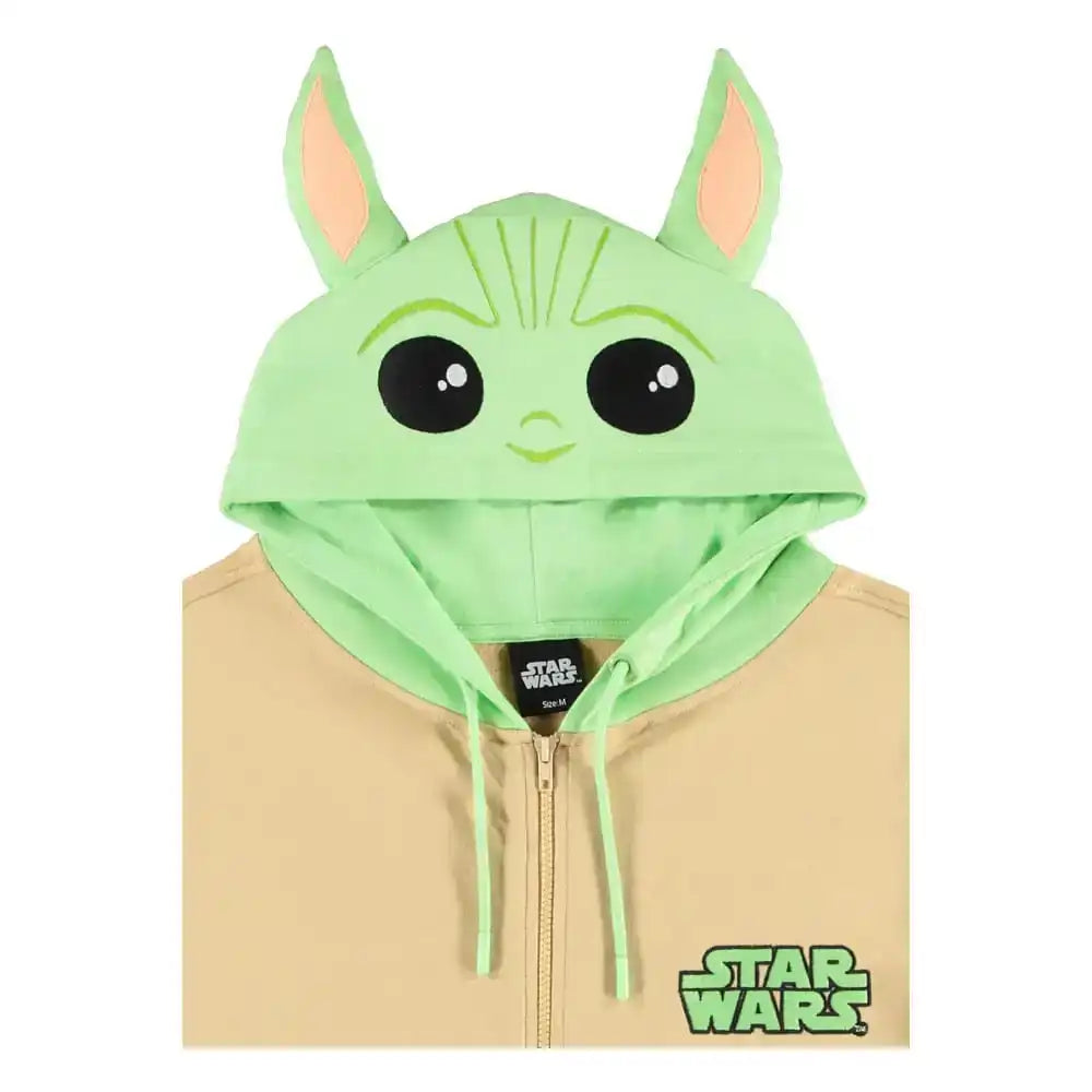 Star Wars The Mandalorian Kapuzenjacke mit Reißverschluß Grogu Größe M - Smalltinytoystore