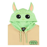 Star Wars The Mandalorian Kapuzenjacke mit Reißverschluß Grogu Größe M - Smalltinytoystore