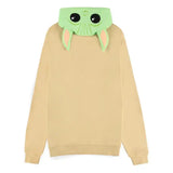 Star Wars The Mandalorian Kapuzenjacke mit Reißverschluß Grogu - Smalltinytoystore